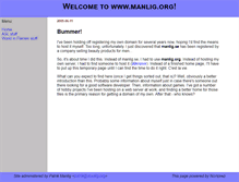 Tablet Screenshot of manlig.org